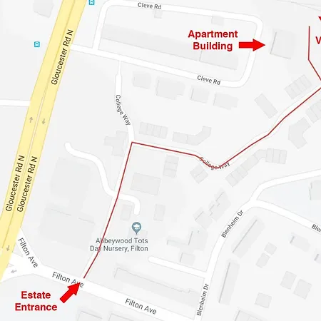 Luxury In Filton With Free Parking شقة *